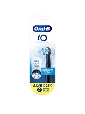 iO Ultimate Clean Replacement Brush Heads - Blue (4 Pack)